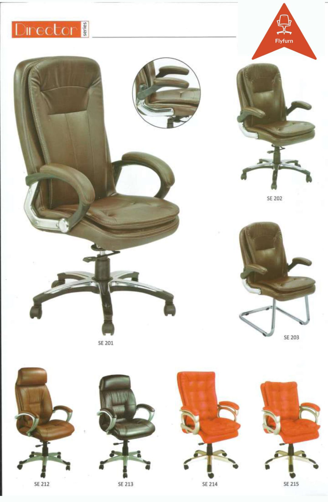 Director Series office furniture — SE 212, SE 201, SE 213