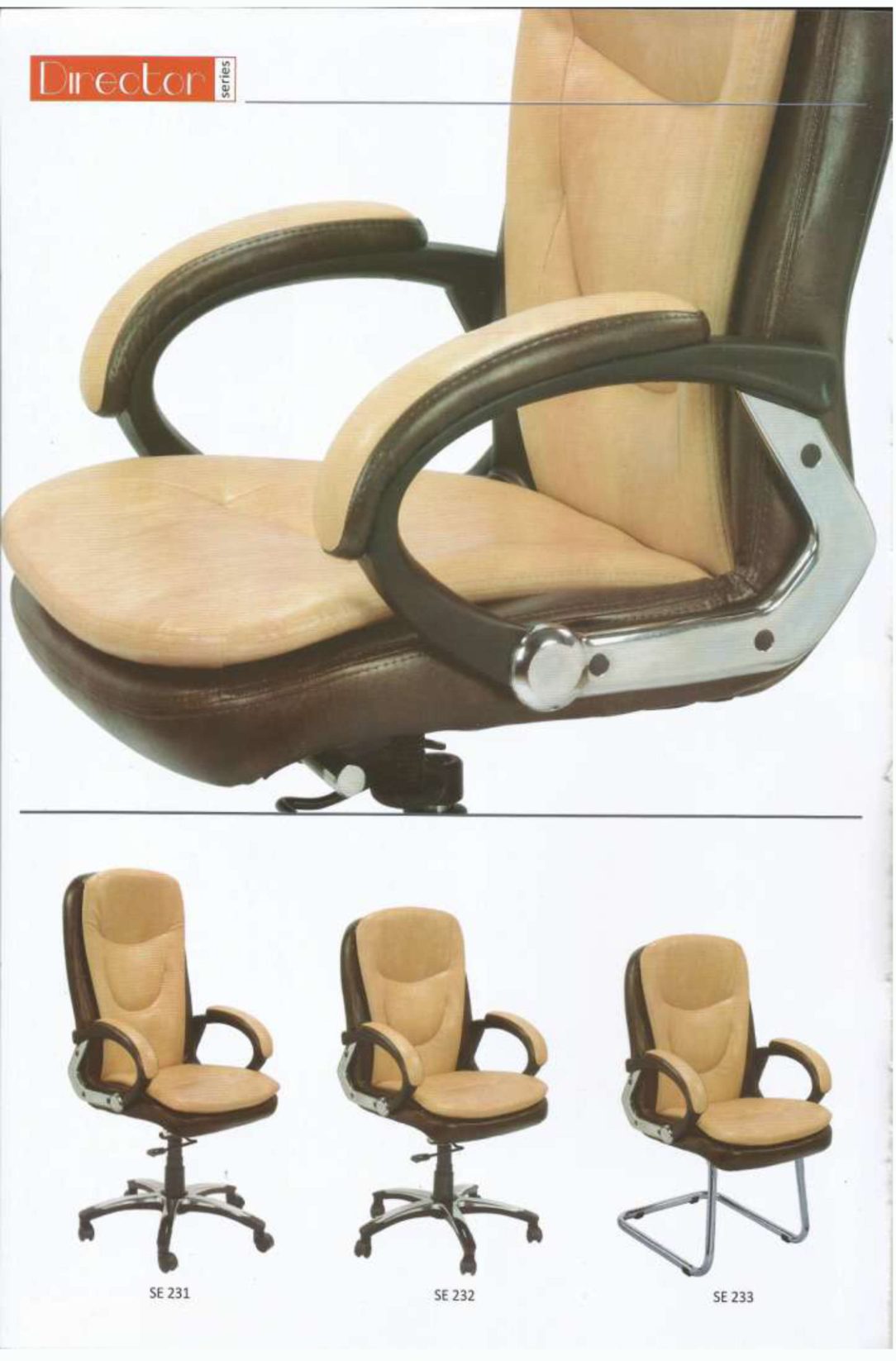 Director Series office furniture — SE 231, SE 232, SE 233