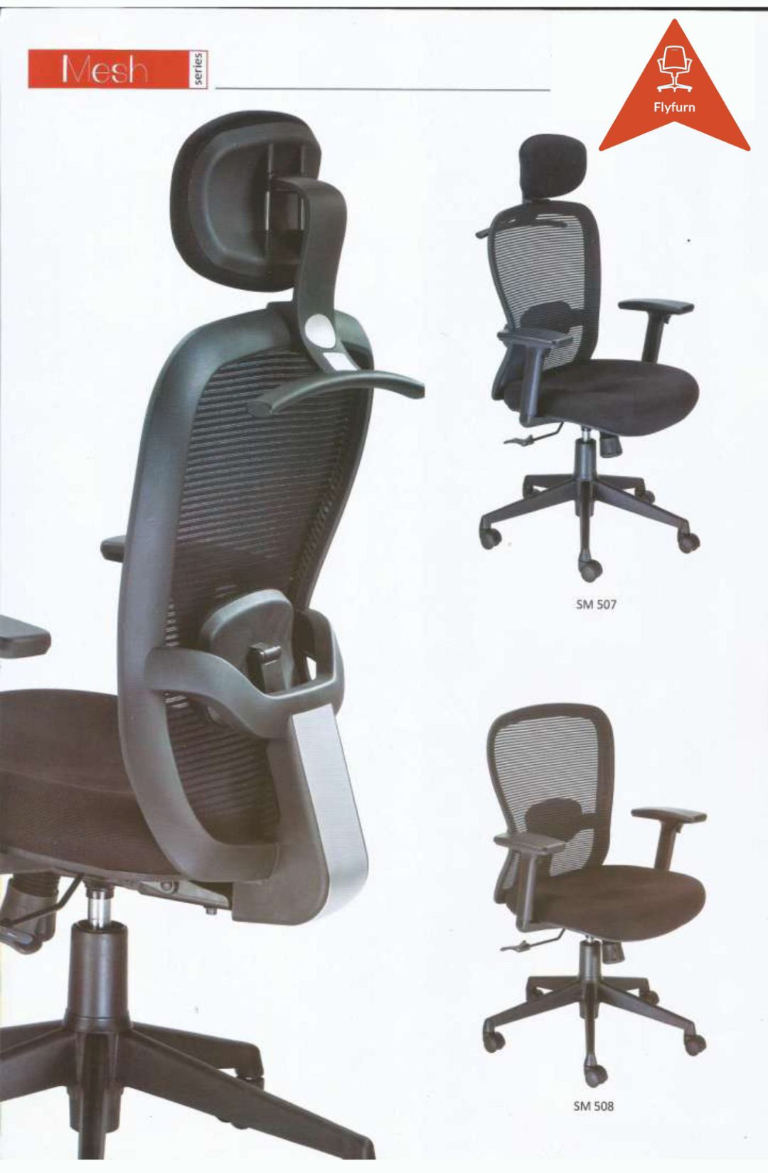 Mesh Series office furniture — SM 507, SM 508